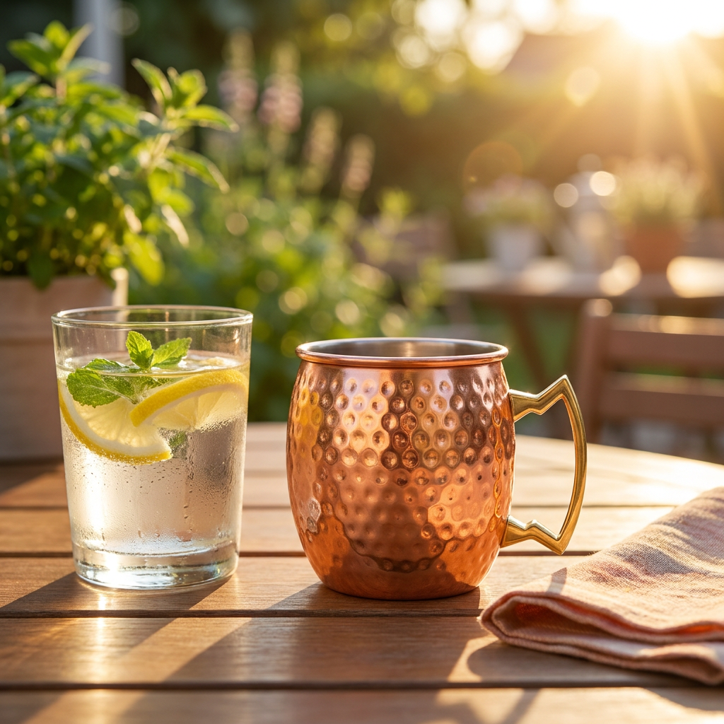 Ruhevia Kupferbecher | Natürlich trinken, plastikfrei