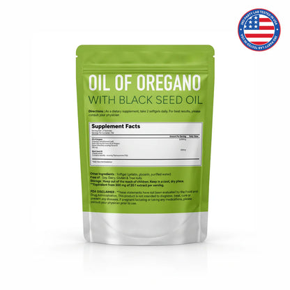 Oregano-olie softgels