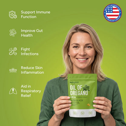 Oregano-olie softgels