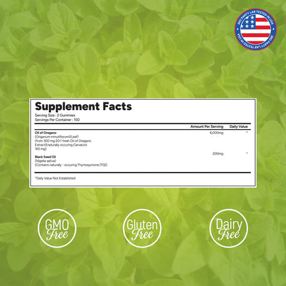 Oregano-olie softgels
