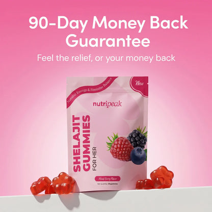 Shilajit-gummies voor haar