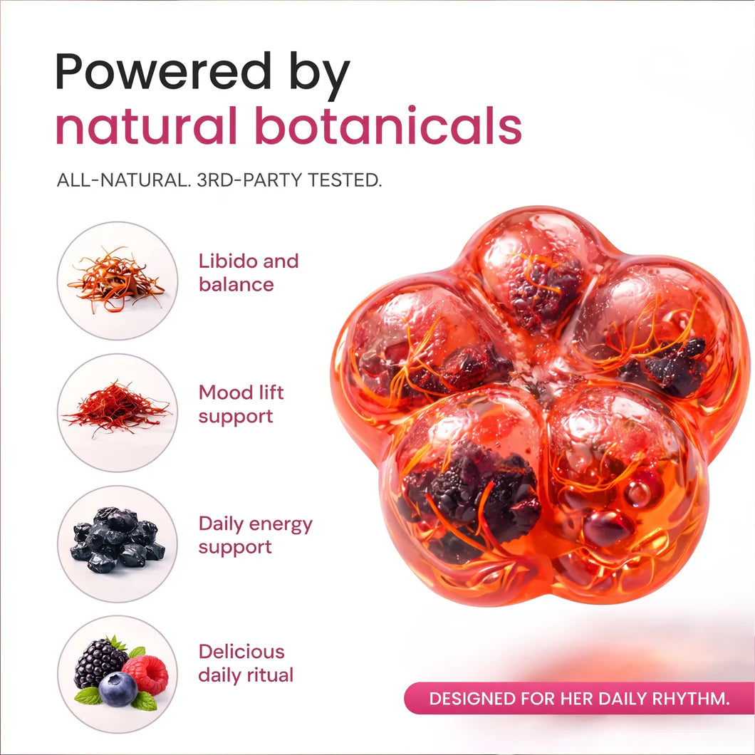 Shilajit-gummies voor haar