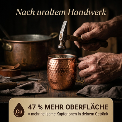 Ruhevia Kupferbecher | Natürlich trinken, plastikfrei