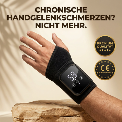 Ruhevia Handgelenk-Therapiegerät | Tiefenwärme · Vibrationsmassage · Schmerzfrei
