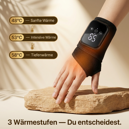 Ruhevia Handgelenk-Therapiegerät | Tiefenwärme · Vibrationsmassage · Schmerzfrei