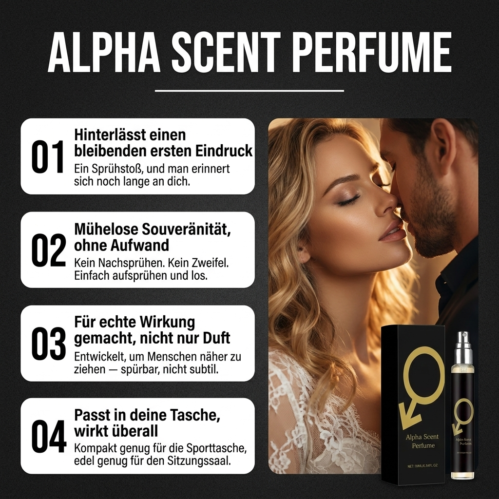 Alpha Scent | Selbstvertrauen · Anziehung · Präsenz