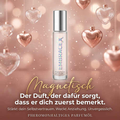 EMBRACEX Pheromon Parfum | Selbstvertrauen · Anziehung · Weiblichkeit