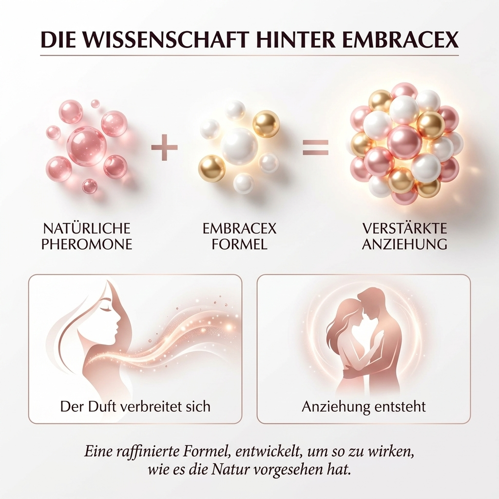 EMBRACEX Pheromon Parfum | Selbstvertrauen · Anziehung · Weiblichkeit