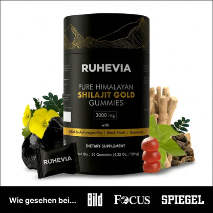 Ruhevia™ Reine Shilajit-Gummibärchen